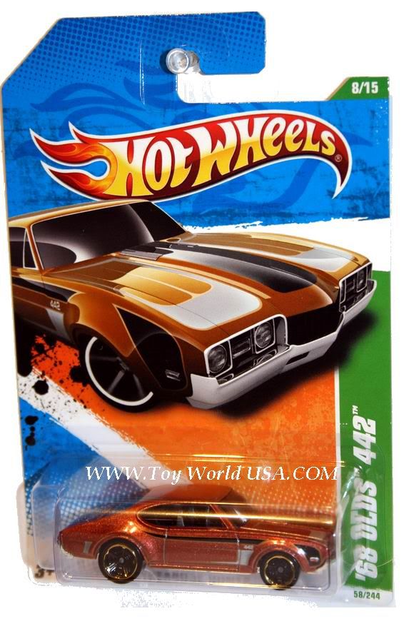 2011 Hot Wheels Treasure Hunt 58 '68 Olds 442 eBay